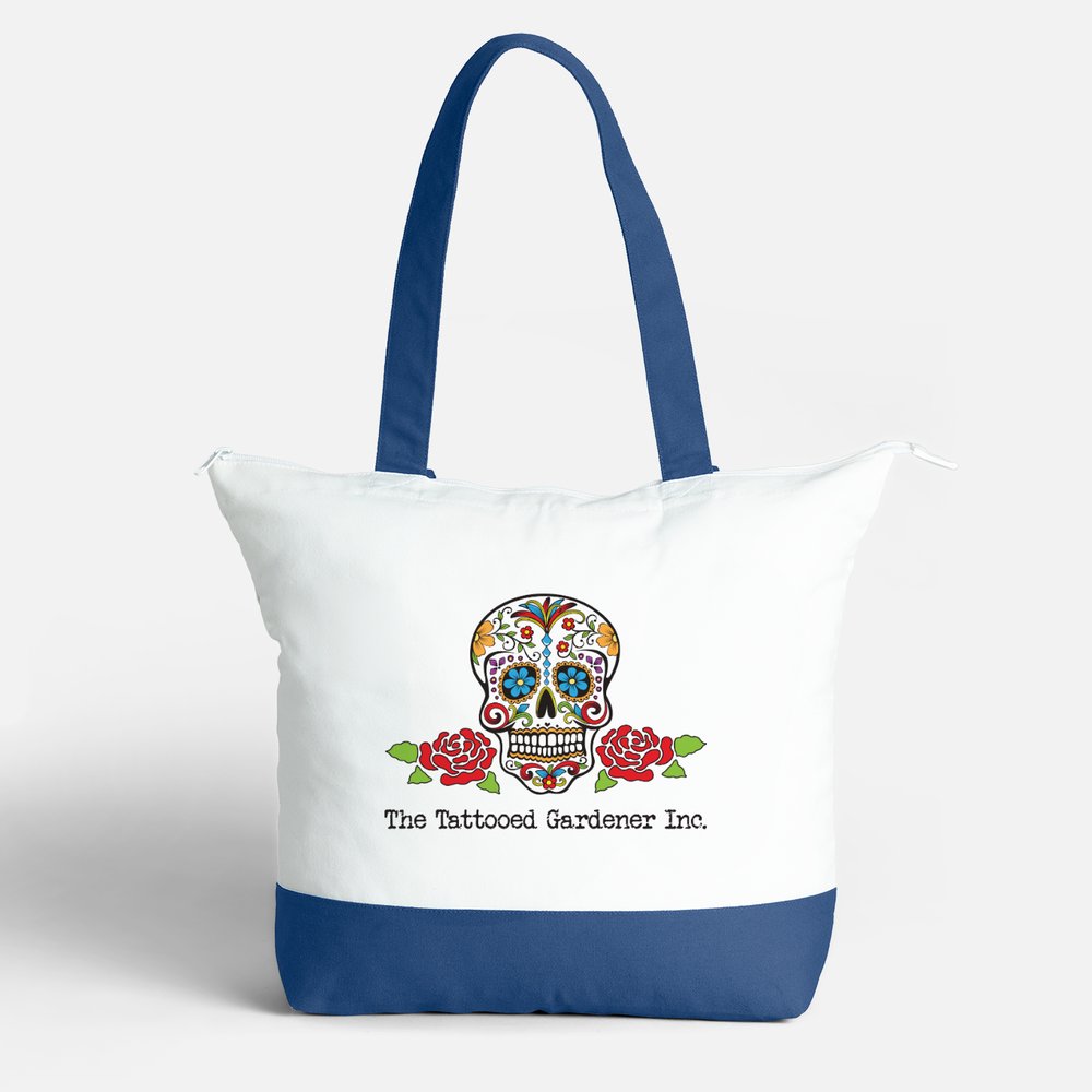 Zippered Tote Bags