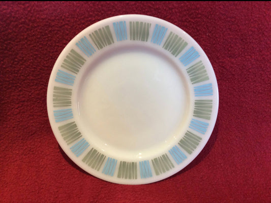 Pyrex JAJ Matchmaker Tea Plate 6.5" circa 1960 - collectible