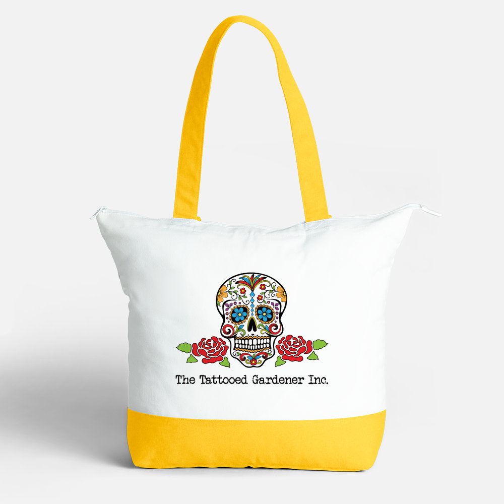 Zippered Tote Bags